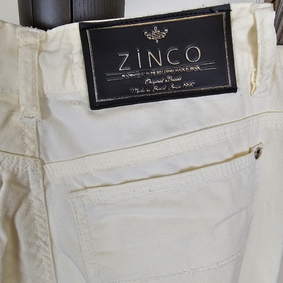 Zinco Cream Flare Pants - Size 26 US - Picture 4 of 12